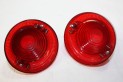 PAIRE DE CABOCHONS DE FEU ARRIERE DROIT / GAUCHE SEIMA 3054...CITROEN 2CV DS BREAK AMI 6 MEHARI