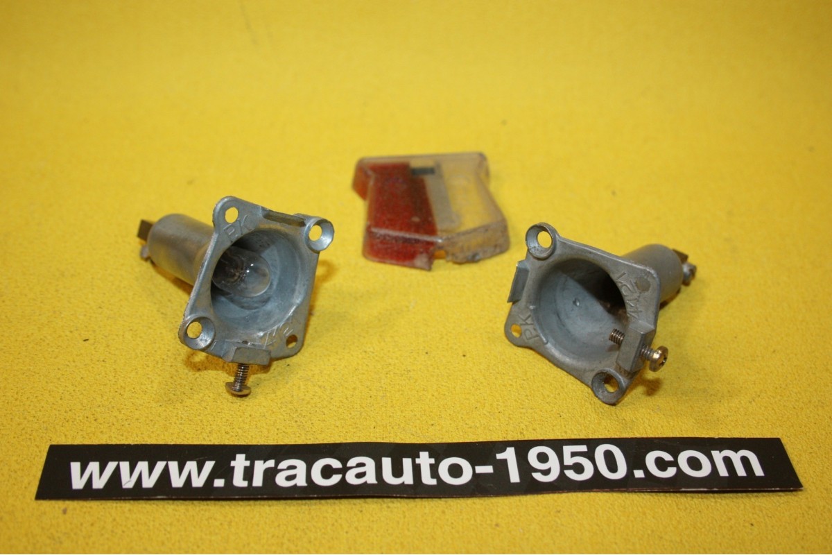 PAIRE DE PLATINES DE FEUX D'AILES PK 4121...ENAULT FLORIDE CARAVELLE