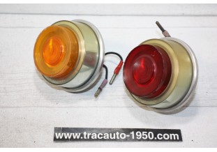 PAIRE DE FEUX ARRIERES SEIMA 599...CITROEN AMI 6
