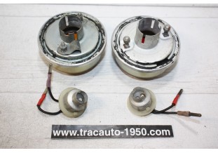 PAIRE DE FEUX ARRIERES SEIMA 599...CITROEN AMI 6