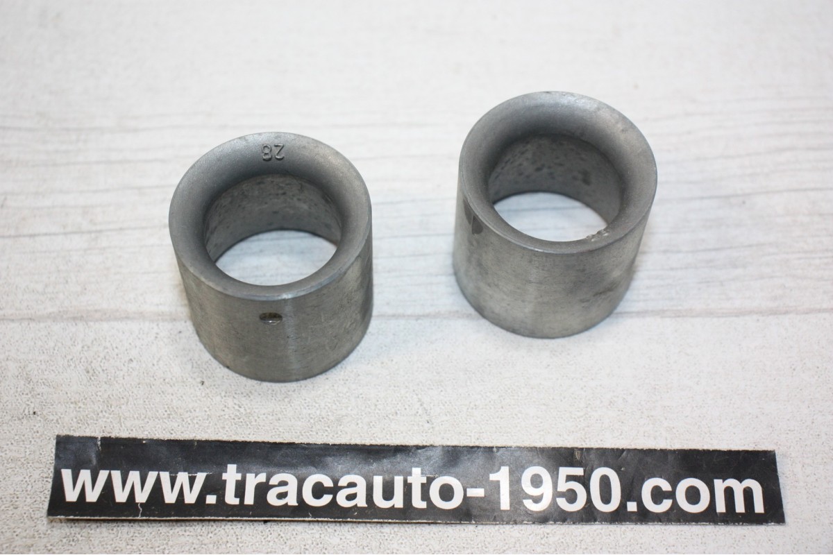 PAIRE DE BUSES DE CARBURATEURS WEBER Ø 41mm...AUTOS DIVERS