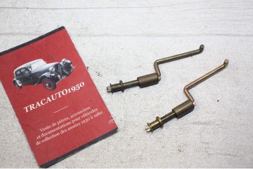 PAIRE DE TIRANTS DE STARTER 61287.027 DE CARBURATEUR WEBER...AUTOS DIVERS