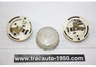 LOT DE PLAFONNIERS PRELYO-HUSSEX...4CV DAUPHINE R4 ESTAFETTE CITROEN 2CV