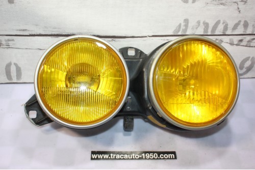BLOC OPTIQUES DOUBLES DROIT BOSCH H1/H1...BMW Série 3 E30 Phase 1