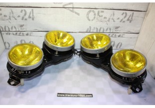 PAIRE DE BLOCS OPTIQUES DOUBLE D/G BOSCH H1/H1...BMW E30 PHASE 1