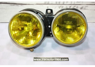 PAIRE DE BLOCS OPTIQUES DOUBLE D/G BOSCH H1/H1...BMW E30 PHASE 1