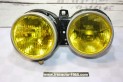 PAIRE DE BLOCS OPTIQUES DOUBLE D/G BOSCH H1/H1...BMW E30 PHASE 1