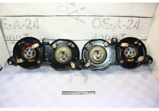 PAIRE DE BLOCS OPTIQUES DOUBLE D/G BOSCH H1/H1...BMW E30 PHASE 1