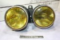 BLOC DOUBLE OPTIQUES GAUCHE JAUNE HELLA H1/H1...BMW Série 3 E30 Phase 1