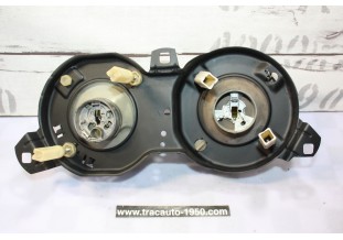 BLOC DOUBLE OPTIQUES GAUCHE JAUNE HELLA H1/H1...BMW Série 3 E30 Phase 1