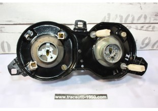 BLOC DOUBLE OPTIQUES DROIT JAUNE HELLA H1/H1...BMW Série 3 E30 Phase 1