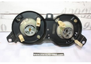 BLOC DOUBLE OPTIQUES DROIT JAUNE HELLA H1/H1...BMW Série 3 E30 Phase 1