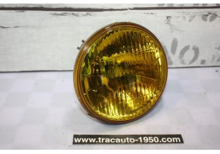 OPTIQUE DE PHARE ROUTE JAUNE HELLA GAUCHE H1 Ø/145mm...BMW E30 SERIE 1