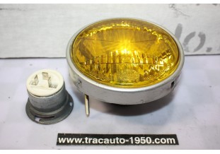 OPTIQUE DE PHARE ROUTE JAUNE HELLA GAUCHE H1 Ø/145mm...BMW E30 SERIE 1