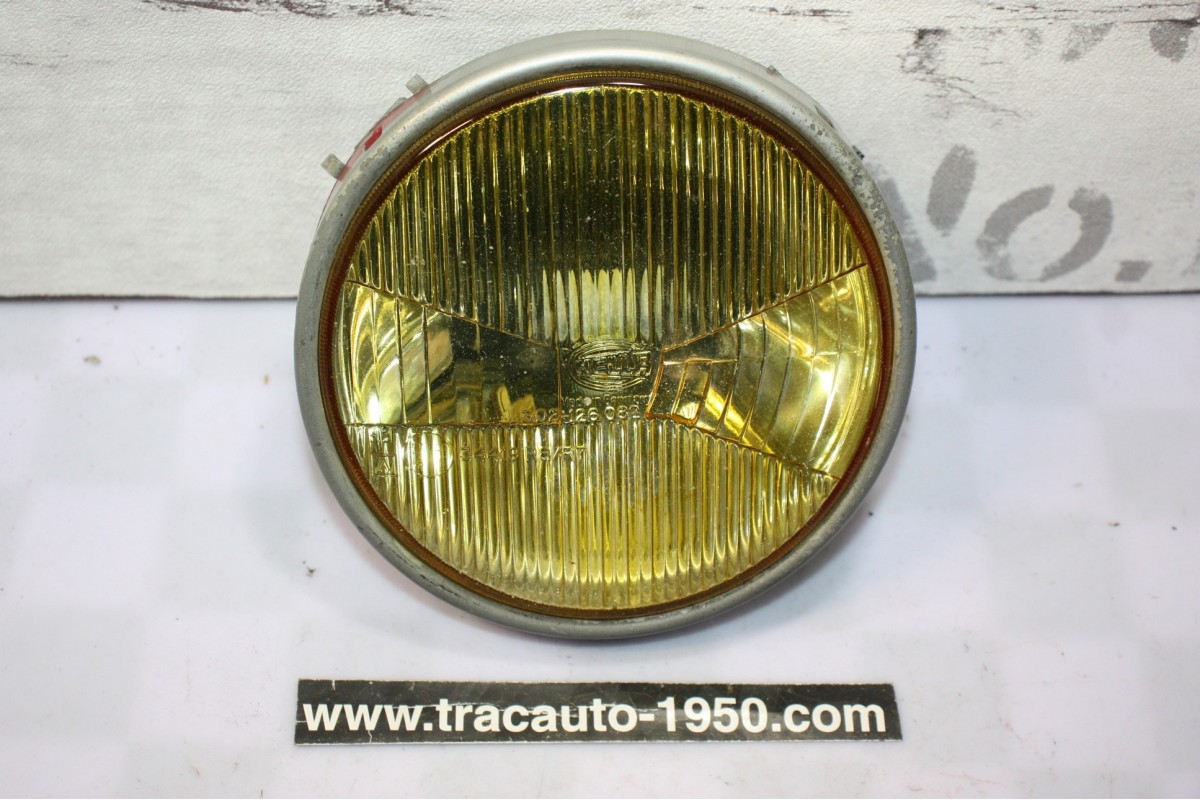 OPTIQUE DE PHARE CODE JAUNE HELLA DROIT H1 Ø/145mm...BMW E30 SERIE 1