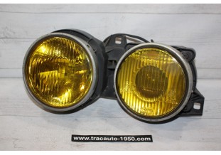 BLOC OPTIQUE DOUBLE GAUCHE HELLA H1/H1...BMW Série 3 E30 Phase 2