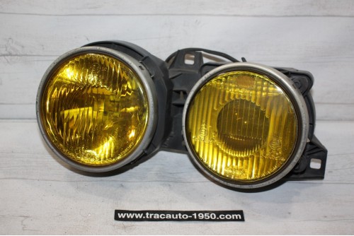 BLOC OPTIQUE DOUBLE GAUCHE HELLA H1/H1...BMW Série 3 E30 Phase 2