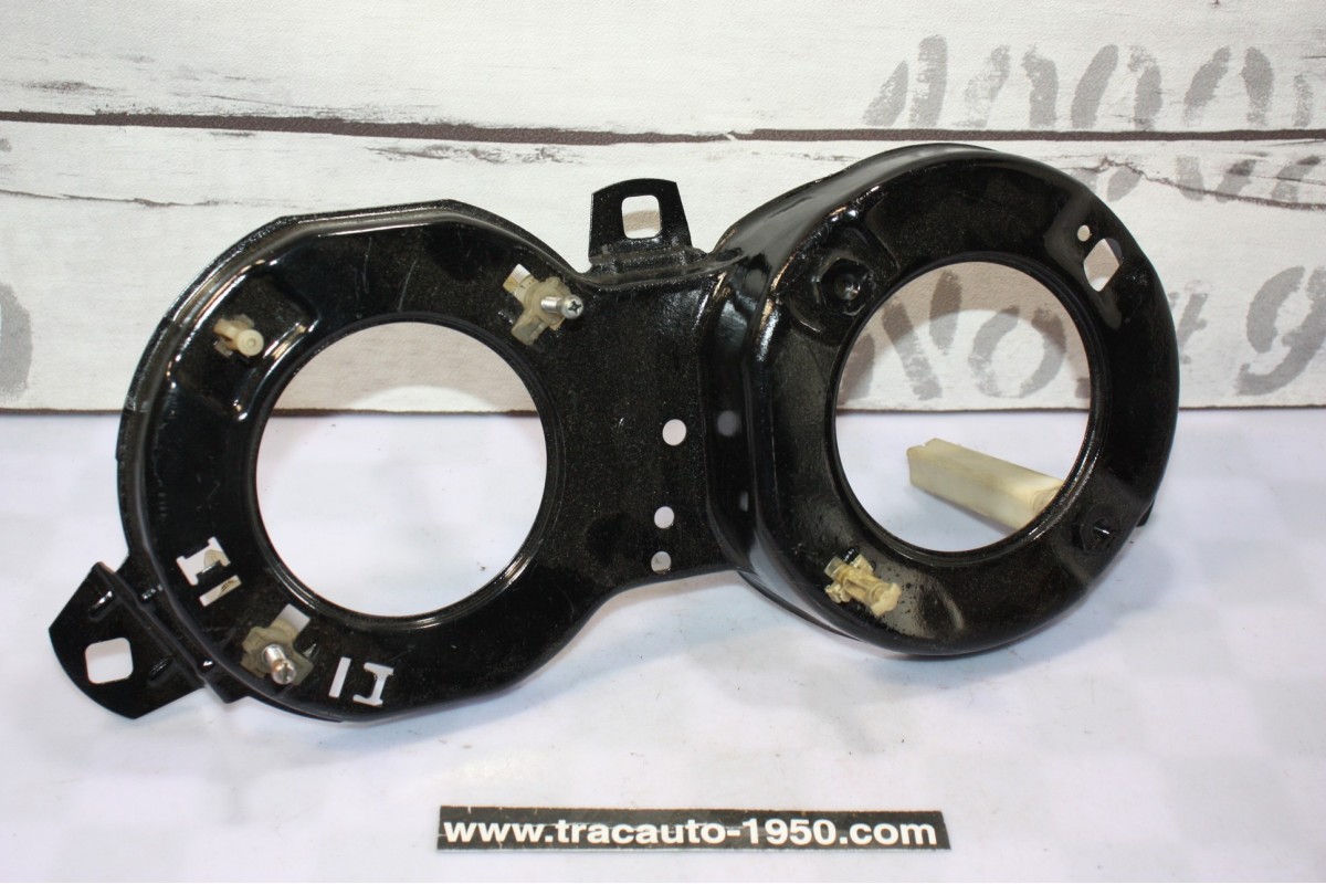 SUPPORT METAL DE DOUBLE OPTIQUES DE PHARE DROIT...BMW E30 S1 PHASE 1