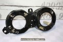 SUPPORT METAL DE DOUBLE OPTIQUES DE PHARE DROIT...BMW E30 S1 PHASE 1