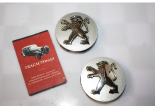 2 CENTRES DE ROUE PEUGEOT 9639098380 Ø/60mm...PEUGEOT DIVERS