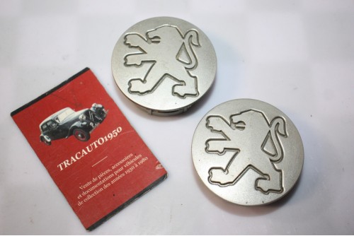 2 CENTRES DE ROUE PEUGEOT 962968077 Ø/60mm...PEUGEOT DIVERS