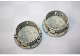 2 CENTRES DE ROUE PEUGEOT 962968077 Ø/60mm...PEUGEOT DIVERS