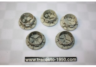 LOT DE 5 CENTRES DE ROUE PEUGEOT 9622199277 Ø/60mm...PEUGEOT DIVERS