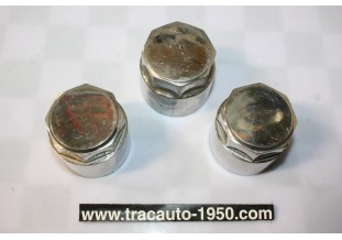 3 CENTRES DE ROUES FILETEES AM874 Ø/57.5mm...AUTOS ANCIENNES COLLECTION