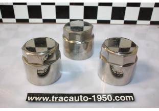 3 CENTRES DE ROUES FILETEES AM874 Ø/57.5mm...AUTOS ANCIENNES COLLECTION