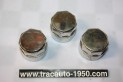 3 CENTRES DE ROUES FILETEES LBM1186 Ø/46mm...AUTOS ANCIENNES COLLECTION