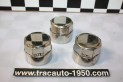 3 CENTRES DE ROUES FILETEES LBM1186 Ø/46mm...AUTOS ANCIENNES COLLECTION