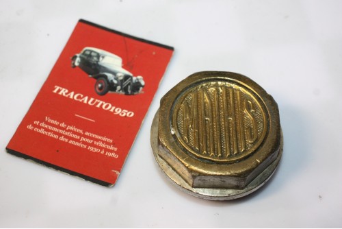 CENTRE DE ROUE FILETEE MATHIS Ø/60mm...MATHIS AVANT GUERRE