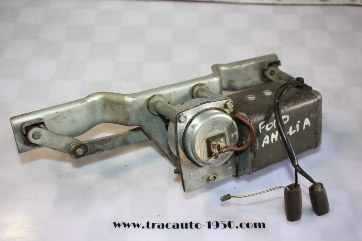 MOTEUR + MECANISME D'ESSUIE GLACE 12V LUCAS 75383...FORD ANGLIA