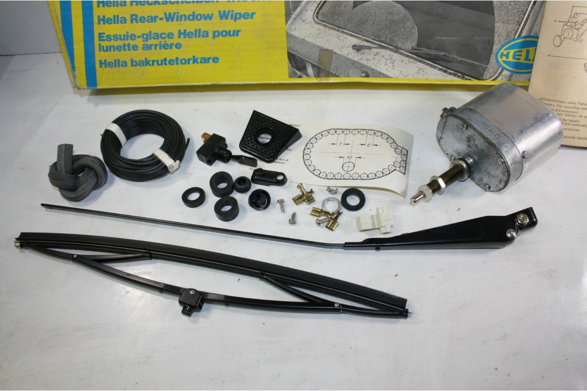 KIT DE MONTAGE D'ESSUI GLACE ARRIERE HELLA 8WW003193001...VW AUDI ...
