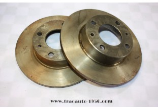 PAIRE DE DISQUE DE FREINS AV/AR Ø 227mm...FIAT LANCIA AUTOBIANCHI