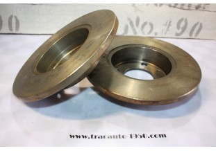 PAIRE DE DISQUE DE FREINS AV/AR Ø 227mm...FIAT LANCIA AUTOBIANCHI