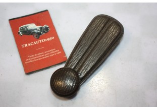 MANIVELLE DE LEVE VITRE INTERIEURE MARRON...PEUGEOT 104 204 304 404 504