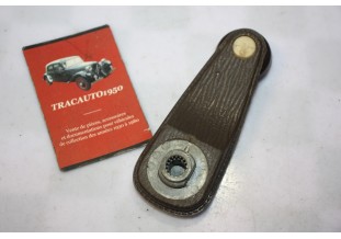MANIVELLE DE LEVE VITRE INTERIEURE MARRON...PEUGEOT 104 204 304 404 504