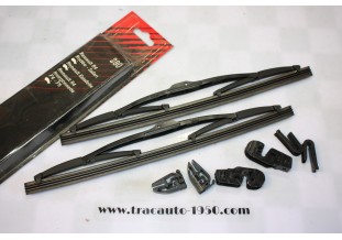 2 BALAIS D'ESSUIE GLACE SEV MARCHAL M28 L/280mm...RENAULT R4 ET DIVERS