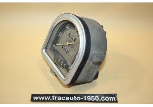 COMBINE BLOC COMPTEUR 6V JAEGER 120km/h...RENAULT 4CV 1947/1951