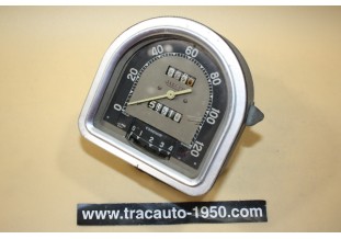 COMBINE BLOC COMPTEUR 6V JAEGER 120km/h...RENAULT 4CV 1947/1951