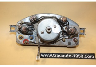 COMBINE BLOC COMPTEUR 6V JAEGER 120km/h...RENAULT 4CV 1951/1956