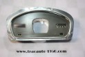 BOITIER /FACADE + RECEPTEUR D'ESSENCE DE COMPTEUR JAEGER...RENAULT 4CV 1956/61