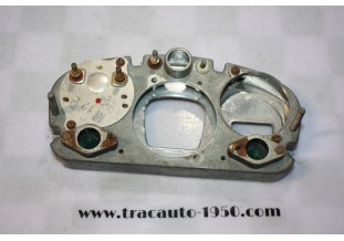 BOITIER /FACADE + RECEPTEUR D'ESSENCE DE COMPTEUR JAEGER...RENAULT 4CV 1956/61