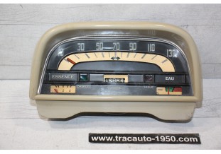 COMBINE BLOC COMPTEUR 6V JAEGER 130km/h...RENAULT DAUPHINE