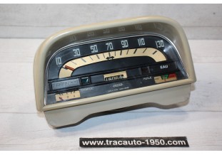 COMBINE BLOC COMPTEUR 6V JAEGER 130km/h...RENAULT DAUPHINE