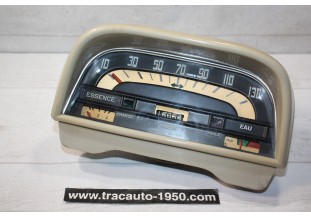 COMBINE BLOC COMPTEUR 6V JAEGER 130km/h...RENAULT DAUPHINE
