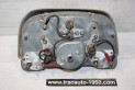 COMBINE BLOC COMPTEUR 6V JAEGER 130km/h...RENAULT DAUPHINE
