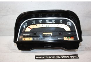 COMBINE BLOC COMPTEUR 6V JAEGER 130km/h...RENAULT DAUPHINE R1090