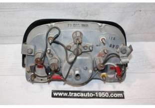 COMBINE BLOC COMPTEUR 6V JAEGER 130km/h...RENAULT DAUPHINE R1090
